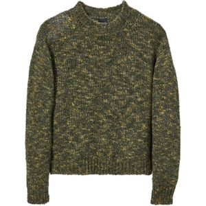 MADELEINE Trui  groen gemêleerd