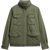 Superdry - M65 Rookie - Jas - Slim Fit - Geweven Visgraatstof