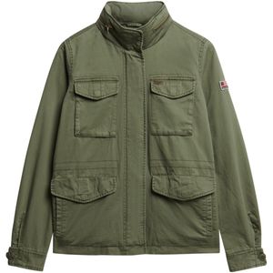 Superdry - M65 Rookie - Jas - Slim Fit - Geweven Visgraatstof