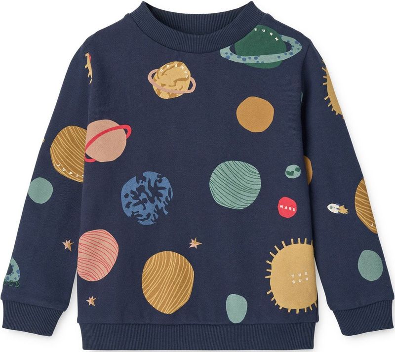 LIEWOOD - THORA - Sweater - Marineblauw - Biologisch Katoen - Lange Mouwen