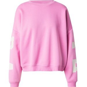 ONLY Sweatshirt  lichtroze / wit