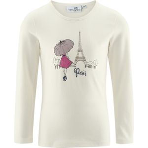 happy girls Shirt  aardetinten / donkergrijs / bourgogne / wit