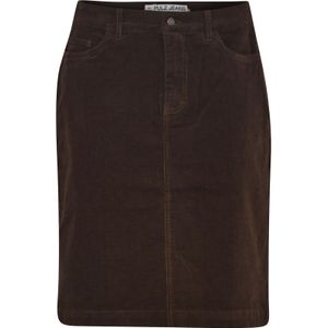 PULZ Jeans Rok ' PZSALLY Short Skirt '  donkerbruin