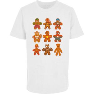 Shirt 'Kids Marvel Universe - Christmas Gingerbread Avengers'