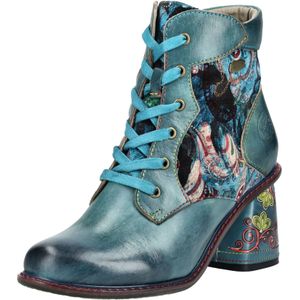 Laura Vita Veterlaarsjes  cyaan blauw