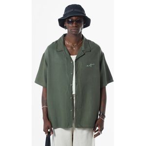 VAMOS CLO Overhemd  donkergroen / gemengde kleuren