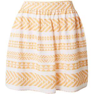 ABOUT YOU Rok 'Tamara'  geel / wit