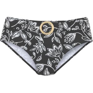 VIVANCE Bikinibroek  zwart / wit