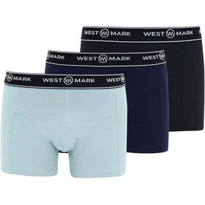 WESTMARK LONDON Boxershorts 'ATLAS'  blauw / zwart / wit