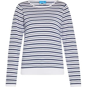 SANIKA Trui  marine / wit