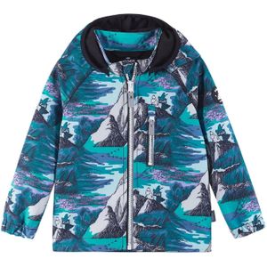 Reima Outdoorjas 'Moomin Vantti'  blauw / gemengde kleuren