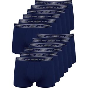 Nur Die Boxershorts '3D-Flex Classic'  donkerblauw / grijs