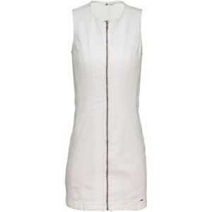 Tommy Jeans Jurk  white denim