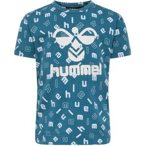 Hummel - Hmldream Aop T-Shirt - Blue Coral - Kinder Trikot - Korte Mouwen