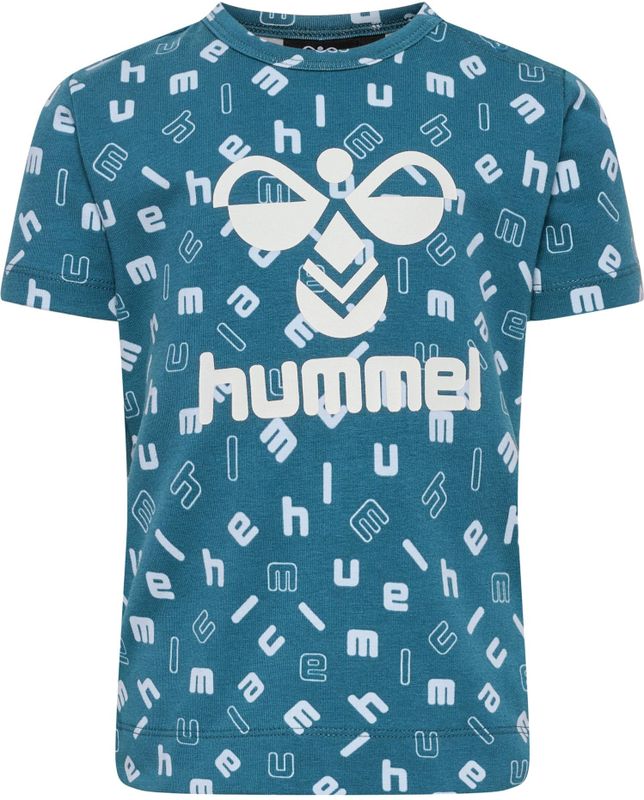 Hummel - Hmldream Aop T-Shirt - Blue Coral - Kinder Trikot - Korte Mouwen