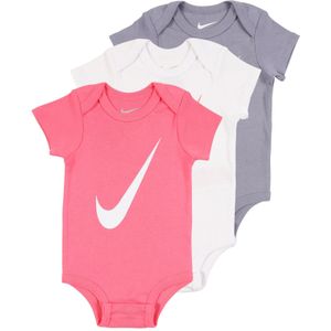 NIKE - MN0272 - Romper - Pink Nebula - 3 Stuks