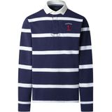 Hackett - Heritage NBR Rugby - Lange Mouw Poloshirt
