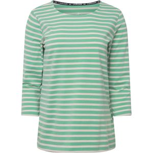 LAURASØN Shirt  grijs / mintgroen