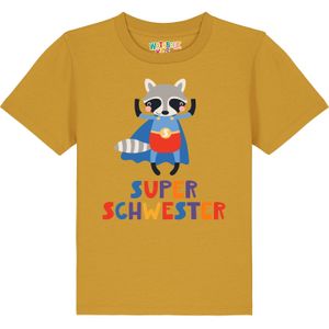 watabout.kids Shirt 'Superschwester'  oker / gemengde kleuren