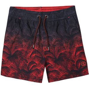 KOROSHI Zwemshorts  indigo / rood / zwart