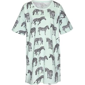 Vivance - Dreams - Nachthemd - Mint - Animal Alloverprint