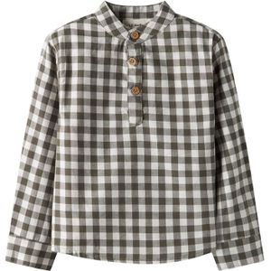 Biologisch Katoen - Overhemd - Geweven Stof - Lange Mouwen - Loose Fit