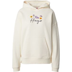 HUGO Sweatshirt  geel / lila / zwart / wit