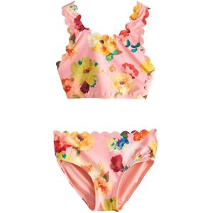 Next Badpak  geel / groen / oudroze / rood