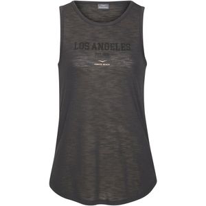 Venice Beach - Tanktop - Antraciet - Sporttop - Met Logoprint