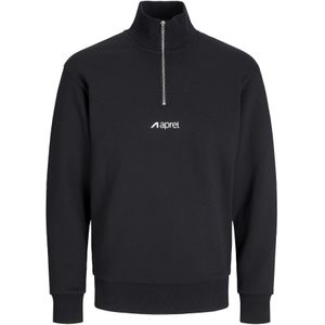 aprel Sweatshirt  zwart / wit
