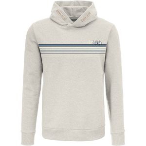GREENBOMB Sweatshirt 'Bike Fast'  blauw / marine / wit / wit gemêleerd