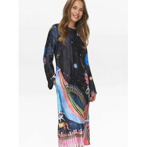 NÜMPH Jurk ' NUSTARLA '  gemengde kleuren