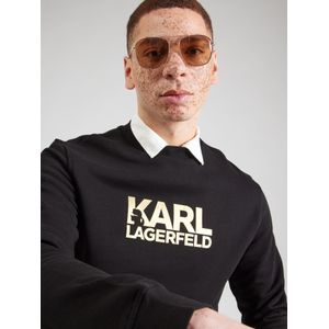 Karl Lagerfeld Sweatshirt  zwart / offwhite