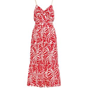 IZIA Zomerjurk  rood / wit