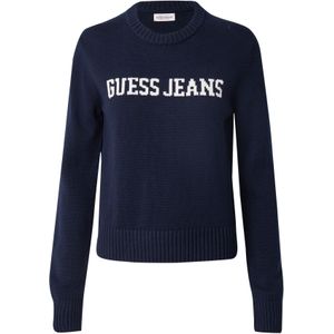 GUESS JEANS Trui  navy / wit
