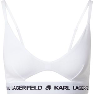 Karl Lagerfeld BH 'Peephole'  zwart / wit