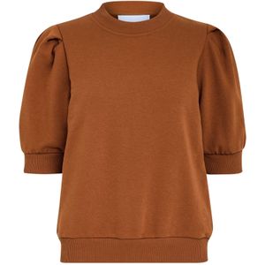 minus Sweatshirt 'Mika'  bruin