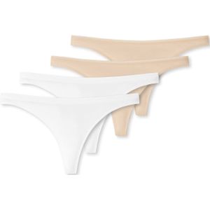 SCHIESSER String ' Serie 95-5 '  zwart / wit