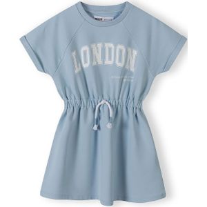 MINOTI Jurk  lichtblauw / offwhite