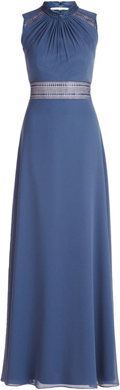 VM Vera Mont - Avondjurk - Blauw - Lang/maxi - Getailleerd Model