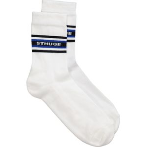 STHUGE Sokken  donkerblauw / zwart / wit