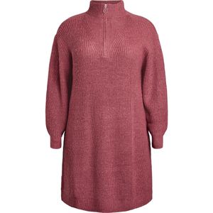 Zizzi Gebreide jurk 'Fllola'  purper