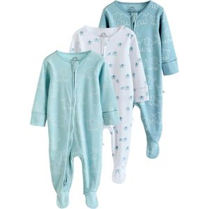 Next Nachtkledij  aqua / cyaan blauw / lichtblauw / wit