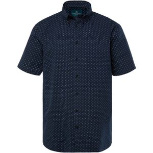 Boston Park Overhemd  navy / wit