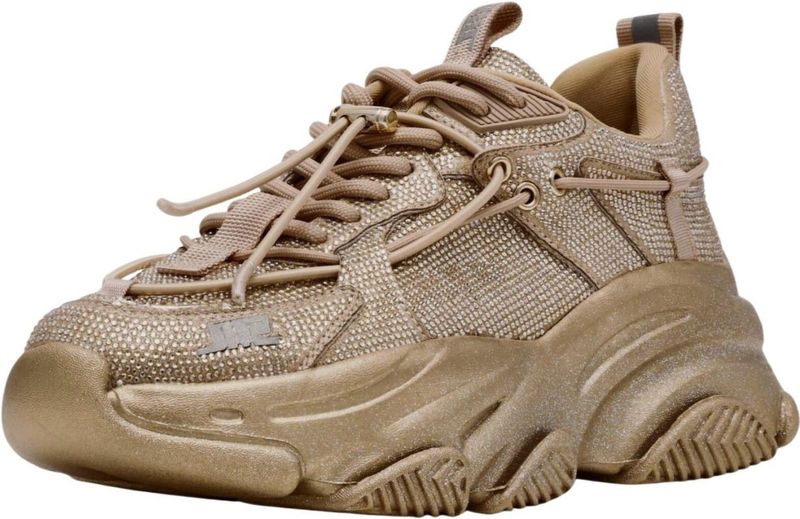 Steve Madden - Vault 2R - Sneakers - Grijs - Platformhoogte 7 cm