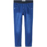 Slim Fit Jeans - Gedragen Effect - Elastische Taille - Voor Kinderen