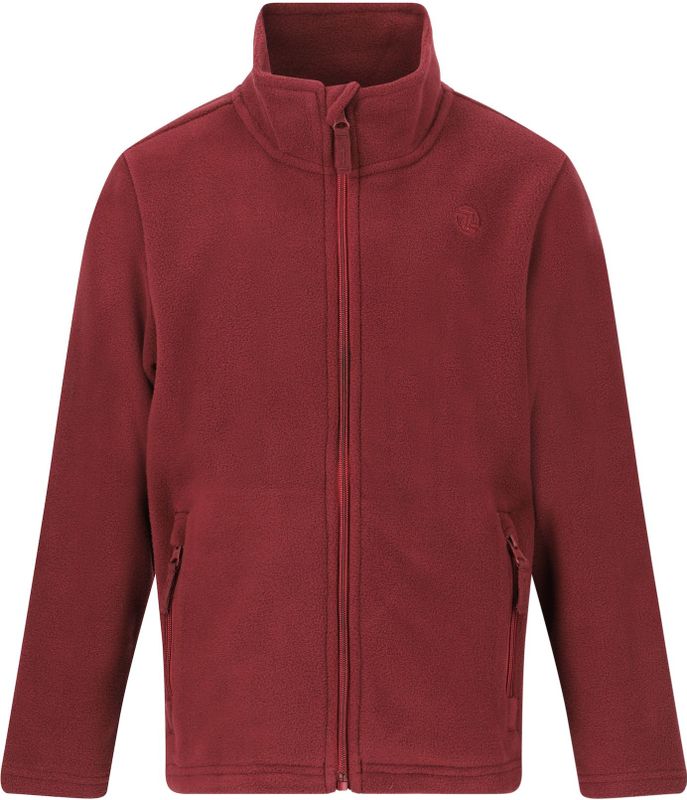 ZigZag Functionele fleece jas 'Zap'  robijnrood