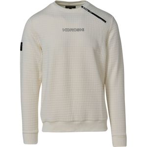 KOROSHI Trui  zwart / offwhite