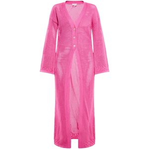 IZIA Gebreid vest  pink