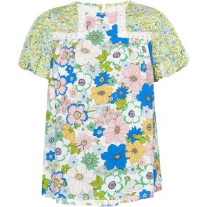 usha - Festival Collection - Blouse - Floral Print